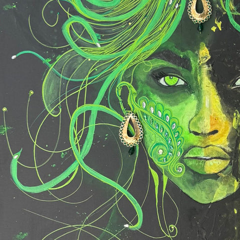 The Wild Within - Mixed Media - Artezaar.com Online Art Gallery