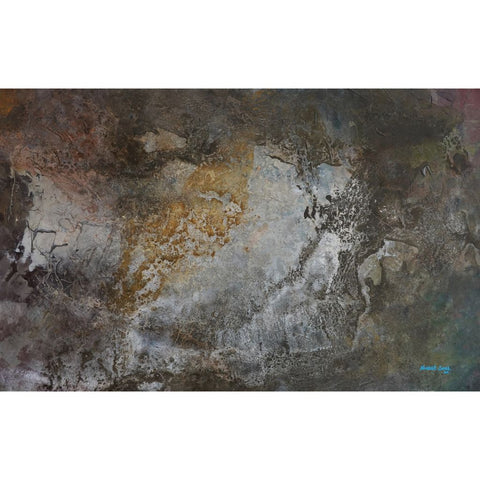 Mixed Media Artwork, in grays and browns. Luxury artwork. 