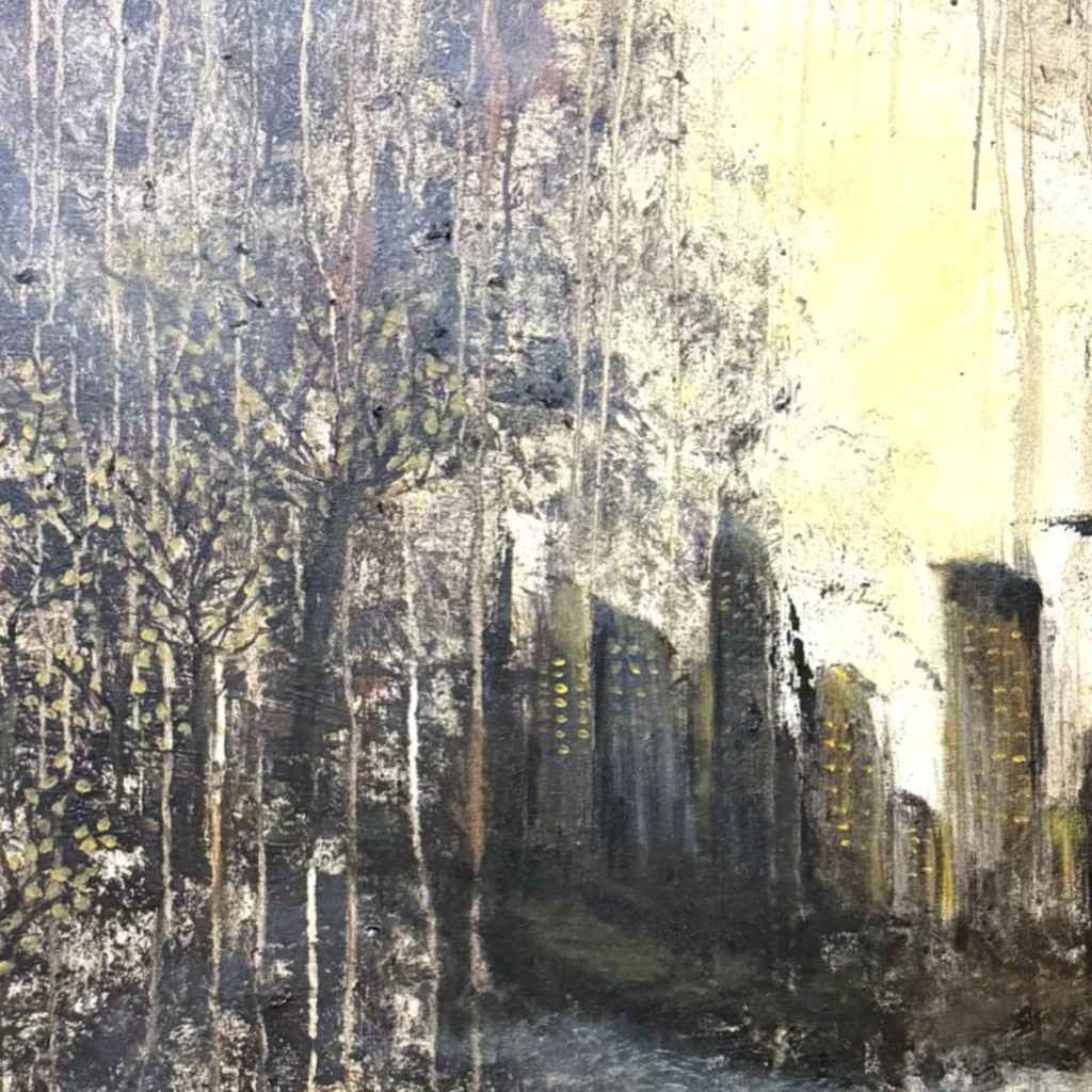 There Was A Way | Abstract Acrylic Painting | Artezaar Dubai – Artezaar ...