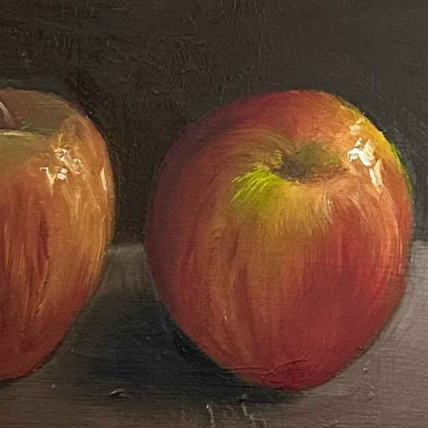 Three Apples Oil Painting Buy Now on Artezaar.com Online Art Gallery Dubai UAE
