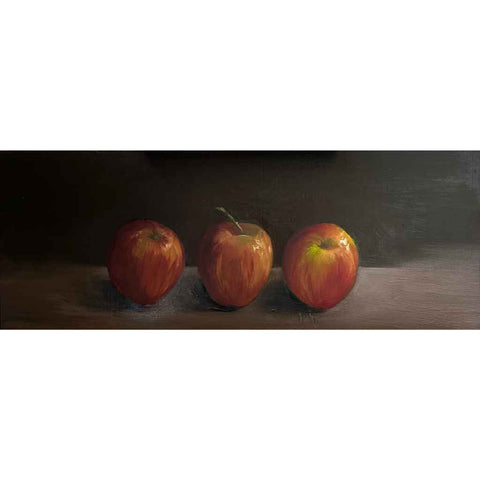 Three Apples Oil Painting Buy Now on Artezaar.com Online Art Gallery Dubai UAE
