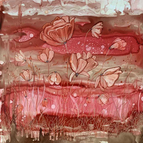 Thrive Mixed media Painting Buy Now on Artezaar.com Online Art Gallery Dubai UAE