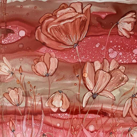 Thrive Mixed media Painting Buy Now on Artezaar.com Online Art Gallery Dubai UAE