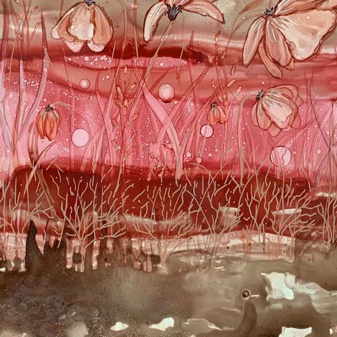 Thrive Mixed media Painting Buy Now on Artezaar.com Online Art Gallery Dubai UAE