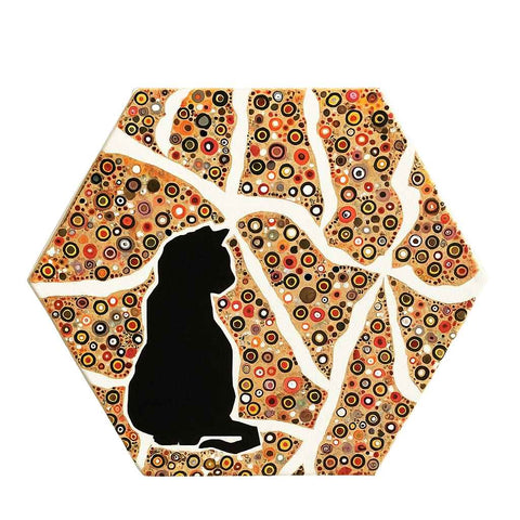 Through Feline Eyes Acrylic Painting Buy Now on Artezaar.com Online Art Gallery Dubai UA