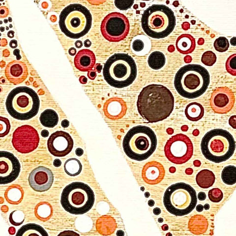 Through Feline Eyes Acrylic Painting Buy Now on Artezaar.com Online Art Gallery Dubai UA