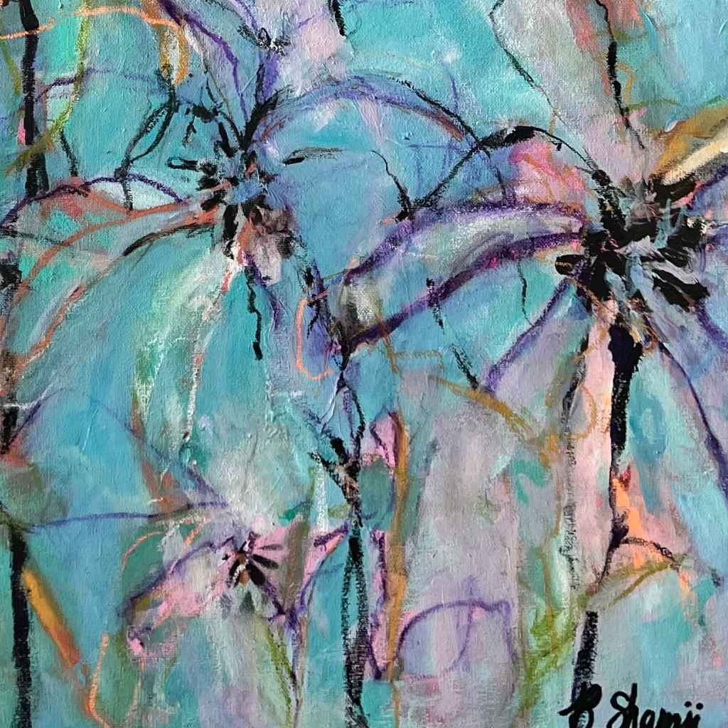 Tides Of Spring 2026 | Abstract Mixed Media Painting | Artezaar Dubai ...