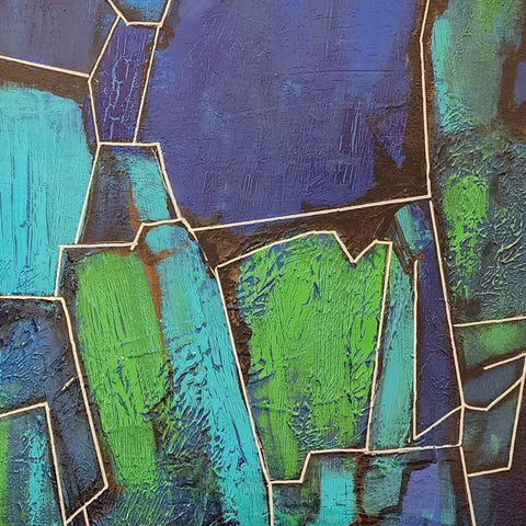 Time Like Dust Acrylic Painting Buy Now on Artezaar.com Online Art Gallery Dubai UAE