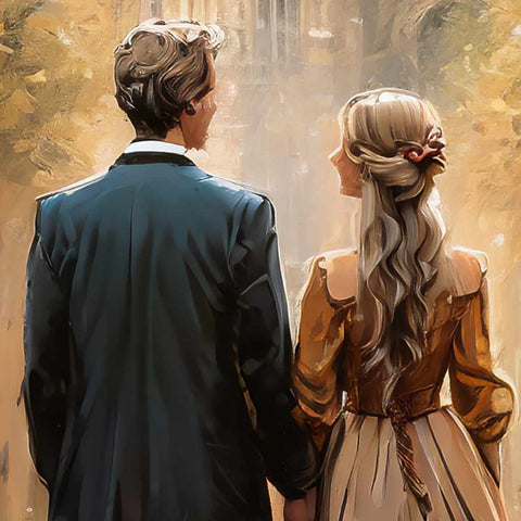 Timeless Walk Digital Art Print Buy Now on Artezaar.com Online Art Gallery Dubai UAE