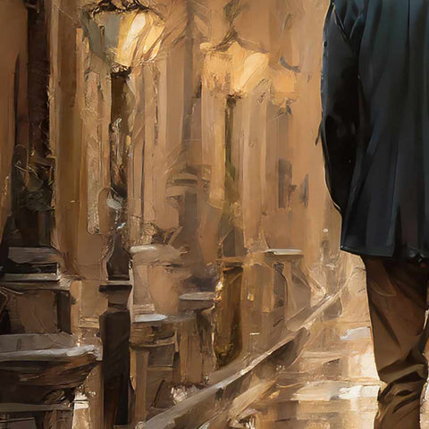 Timeless Walk Digital Art Print Buy Now on Artezaar.com Online Art Gallery Dubai UAE