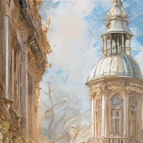 Timeless Walk Digital Art Print Buy Now on Artezaar.com Online Art Gallery Dubai UAE