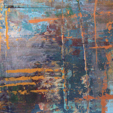 Traces 2 Abstract Mixed Media Painting Buy Now on Artezaar.com Online Art Gallery Dubai UAE 