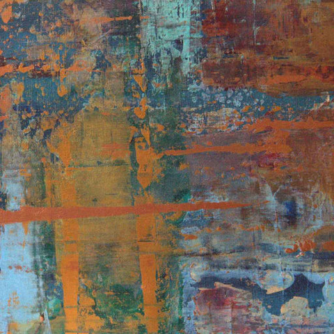 Traces 2 Abstract Mixed Media Painting Buy Now on Artezaar.com Online Art Gallery Dubai UAE 