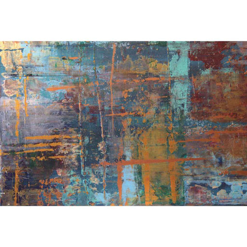 Traces 2 Abstract Mixed Media Painting Buy Now on Artezaar.com Online Art Gallery Dubai UAE 