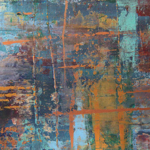 Traces 2 Abstract Mixed Media Painting Buy Now on Artezaar.com Online Art Gallery Dubai UAE 
