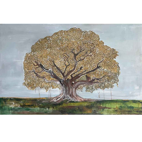 Tree of Life Acrylic Painting Buy Now on Artezaar.com Online Art Gallery Dubai UAE