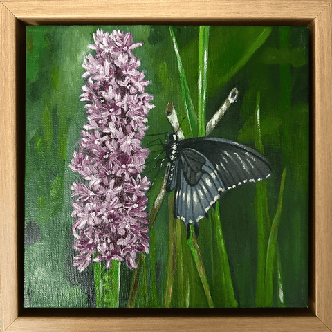 Twilight Visitor - Oil Painting - Artezaar.com Online Art Gallery
