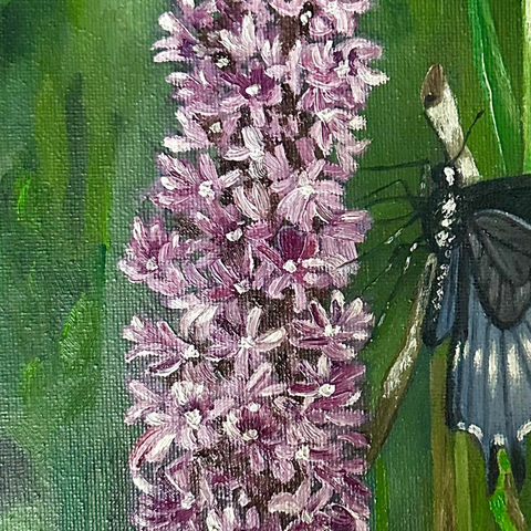 Twilight Visitor - Oil Painting - Artezaar.com Online Art Gallery