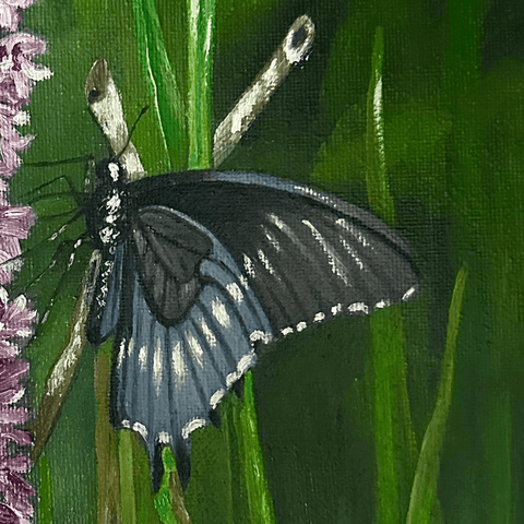 Twilight Visitor - Oil Painting - Artezaar.com Online Art Gallery