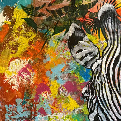 Unison Mixed Media Painting Buy Now on Artezaar.com Online Art Gallery Dubai UAE