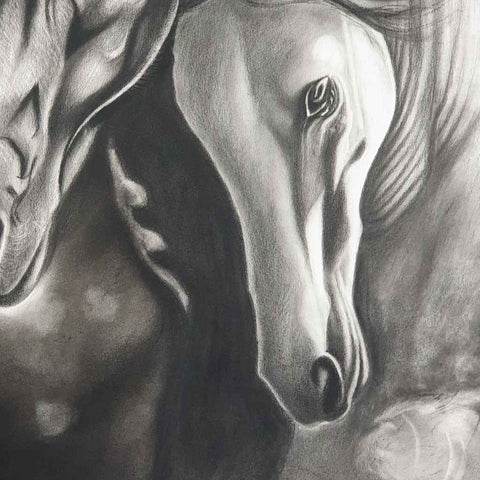 Unspoken Bond Sketch and Drawing Buy Now on Artezaar.com Online Art Gallery Dubai UAE