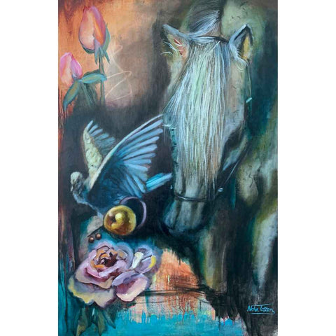 Untamed - Animals Oil Painting - Artezaar.com Online Art Gallery