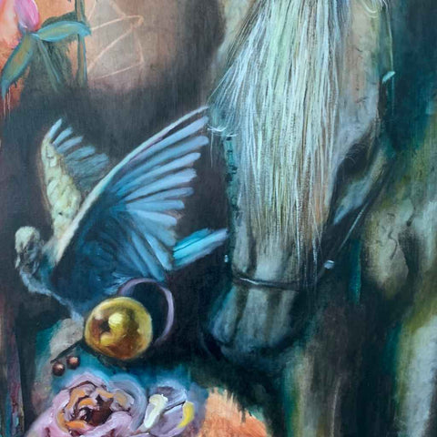 Untamed - Animals Oil Painting - Artezaar.com Online Art Gallery