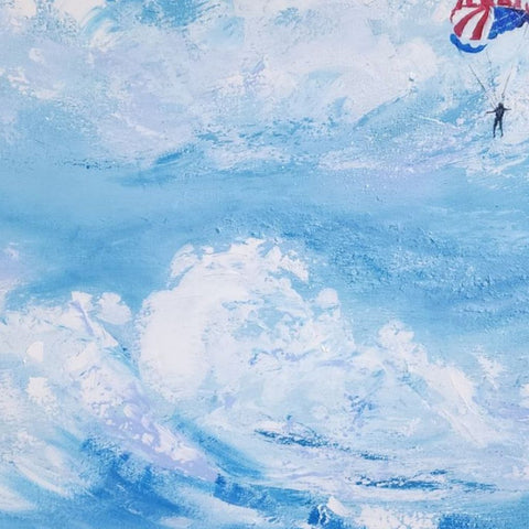 Up In The Clouds - Acrylic Painting - Artezaar.com Online Art Gallery