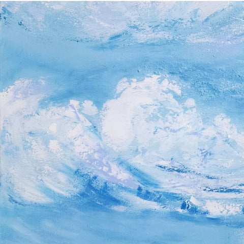 Up In The Clouds - Acrylic Painting - Artezaar.com Online Art Gallery