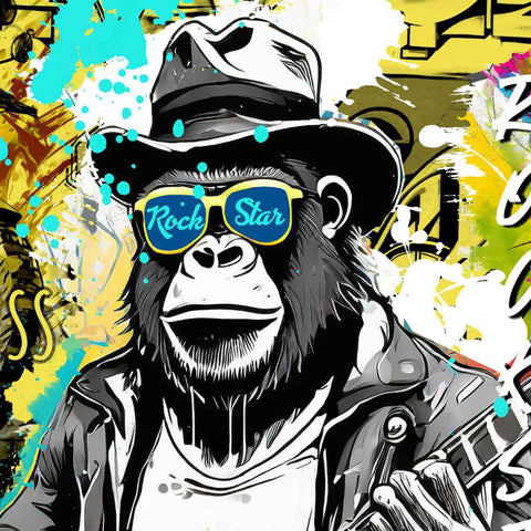 Urban Fusionz Digital Print Pop Art Buy Now on Artezaar.com Online Art Gallery Dubai UAE