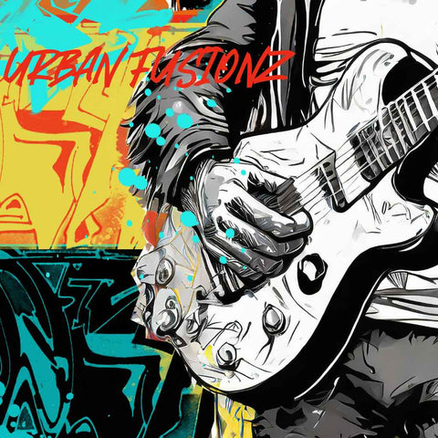 Urban Fusionz Digital Print Pop Art Buy Now on Artezaar.com Online Art Gallery Dubai UAE