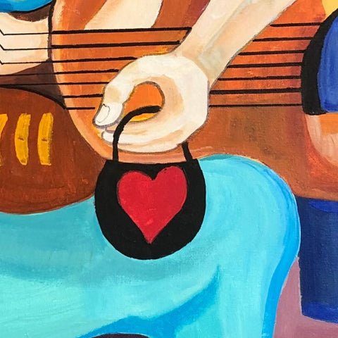 Valentine’s Day 1 - Acrylic Painting - Artezaar.com Online Art Gallery