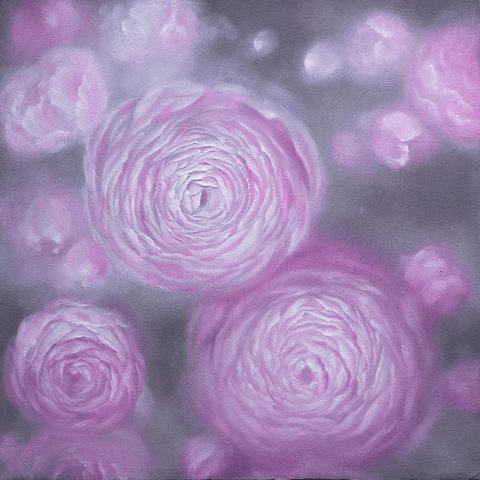 Velvet Bloom - Oil Painting - Artezaar.com Online Art Gallery