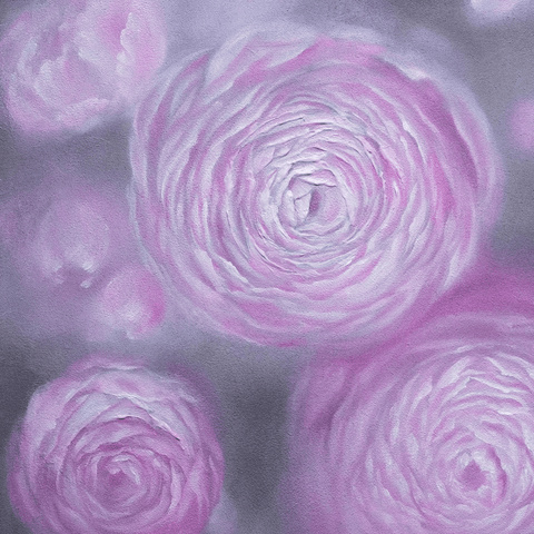 Velvet Bloom - Oil Painting - Artezaar.com Online Art Gallery