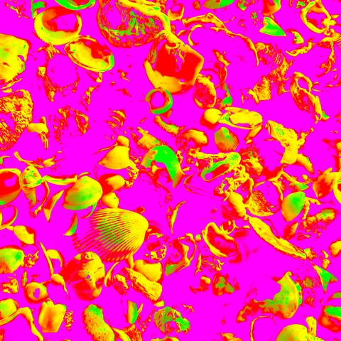 Vibrant Seashells Pink - Photography - Artezaar.com Online Art Gallery