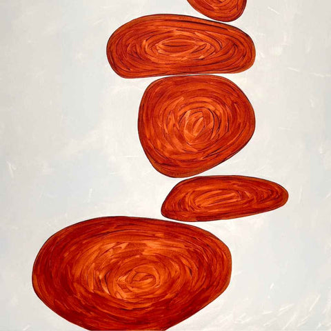 Volante Abstract Acrylic Painting Buy Now on Artezaar.com Online Art Gallery Dubai UAE
