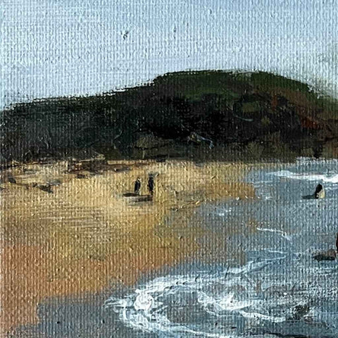 Walk on the beach - Goa Acrylic Painting Buy Now on Artezaar.com Online Art Gallery Dubai UAE
