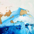 Waterfall Abstract Acrylic Painting Buy Now on Artezaar.com Online Art Gallery Dubai UAE