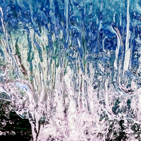 Waves  Blue 1 - Photography - Artezaar.com Online Art Gallery