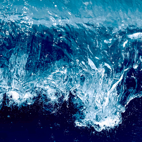 Waves Blue 4  - Photography - Artezaar.com Online Art Gallery