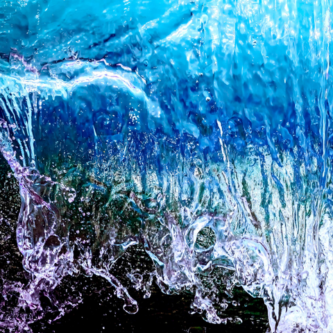 Waves Blue 5 - Photography - Artezaar.com Online Art Gallery