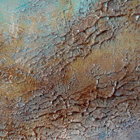Weathered Ground Mixed Media Painting Buy Now on Artezaar.com Online Art Gallery Dubai UAE