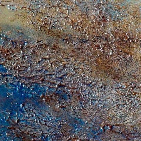Weathered Ground Mixed Media Painting Buy Now on Artezaar.com Online Art Gallery Dubai UAE