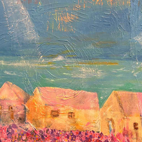 Where I Belong Mixed Media Painting Buy Now on Artezaar.com Online Art Gallery Dubai UAE