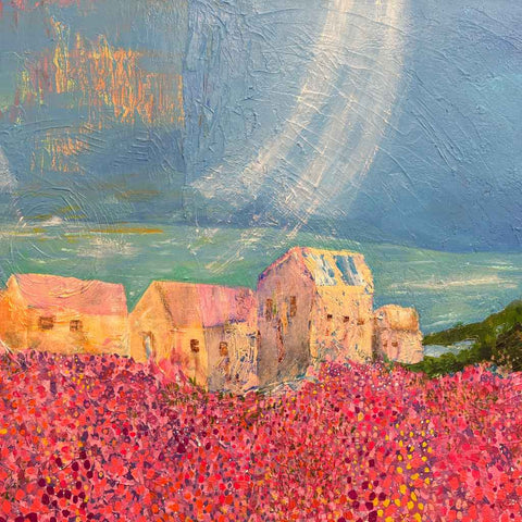 Where I Belong Mixed Media Painting Buy Now on Artezaar.com Online Art Gallery Dubai UAE