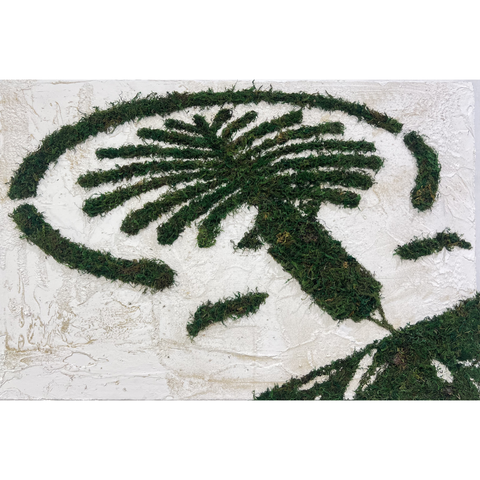 Where Is Your Palm Tree? - Mixed Media Painting - Artezaar.com Online Art Gallery