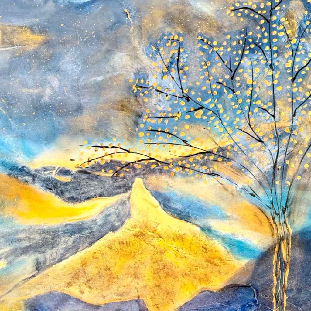 Where Something Still Grows | Abstract Acrylic Painting | Artezaar ...