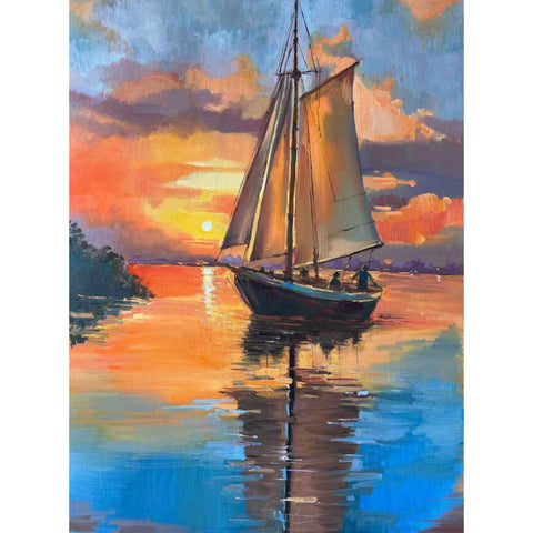 Where the Light Returns - Oil Painting - Artezaar.com Online Art Gallery