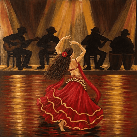 Where The Soul Dances - Acrylic Painting - Artezaar.com Online Art Gallery