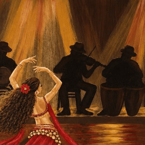Where The Soul Dances - Acrylic Painting - Artezaar.com Online Art Gallery